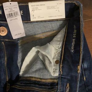 American Eagle High Rise Skinny Jeans